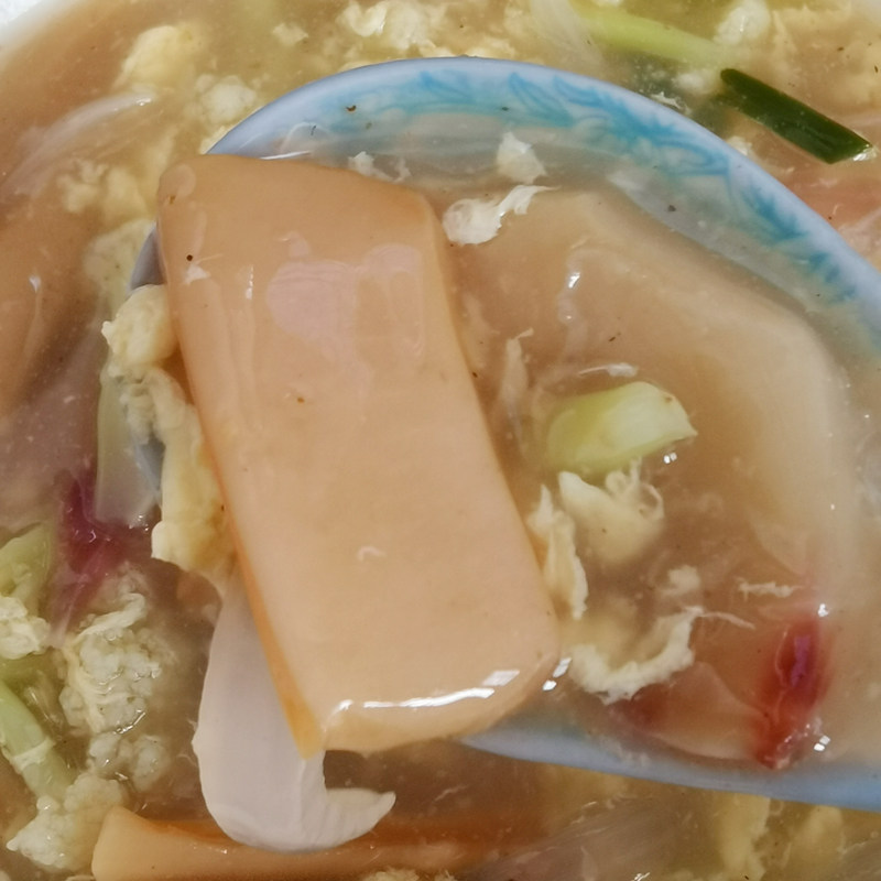 酸辣鱿鱼汤 福建小吃福清杂烩汤快手菜传统闽菜 厨房加工酒店食品