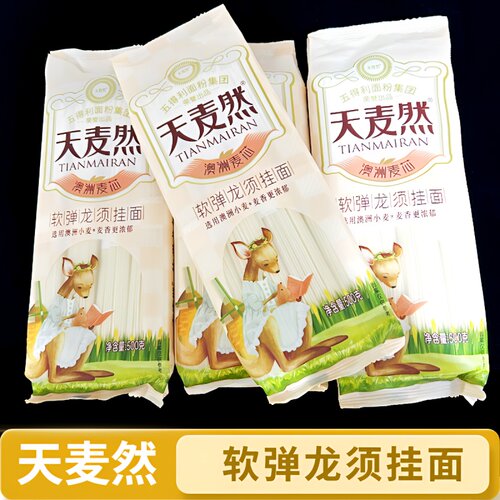天麦然软弹龙须挂面每袋500g