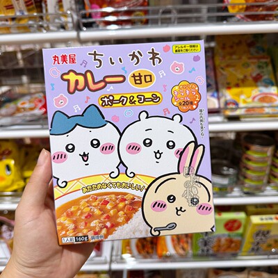 日本甘口猪肉咖喱丸美屋吉伊卡哇