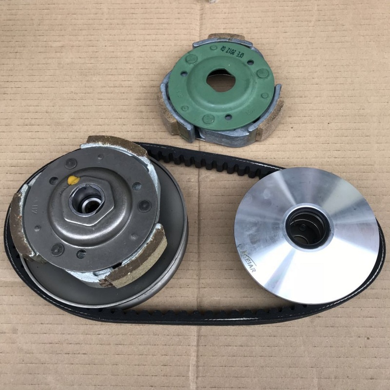 适用于本田摩托车水冷大沙CH125离合器片传动总成风速皮带驱动盘