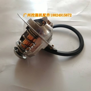 挖掘机配件 日立200-3-5-6 住友200 6BD1/6BG1五十铃发动机节温器