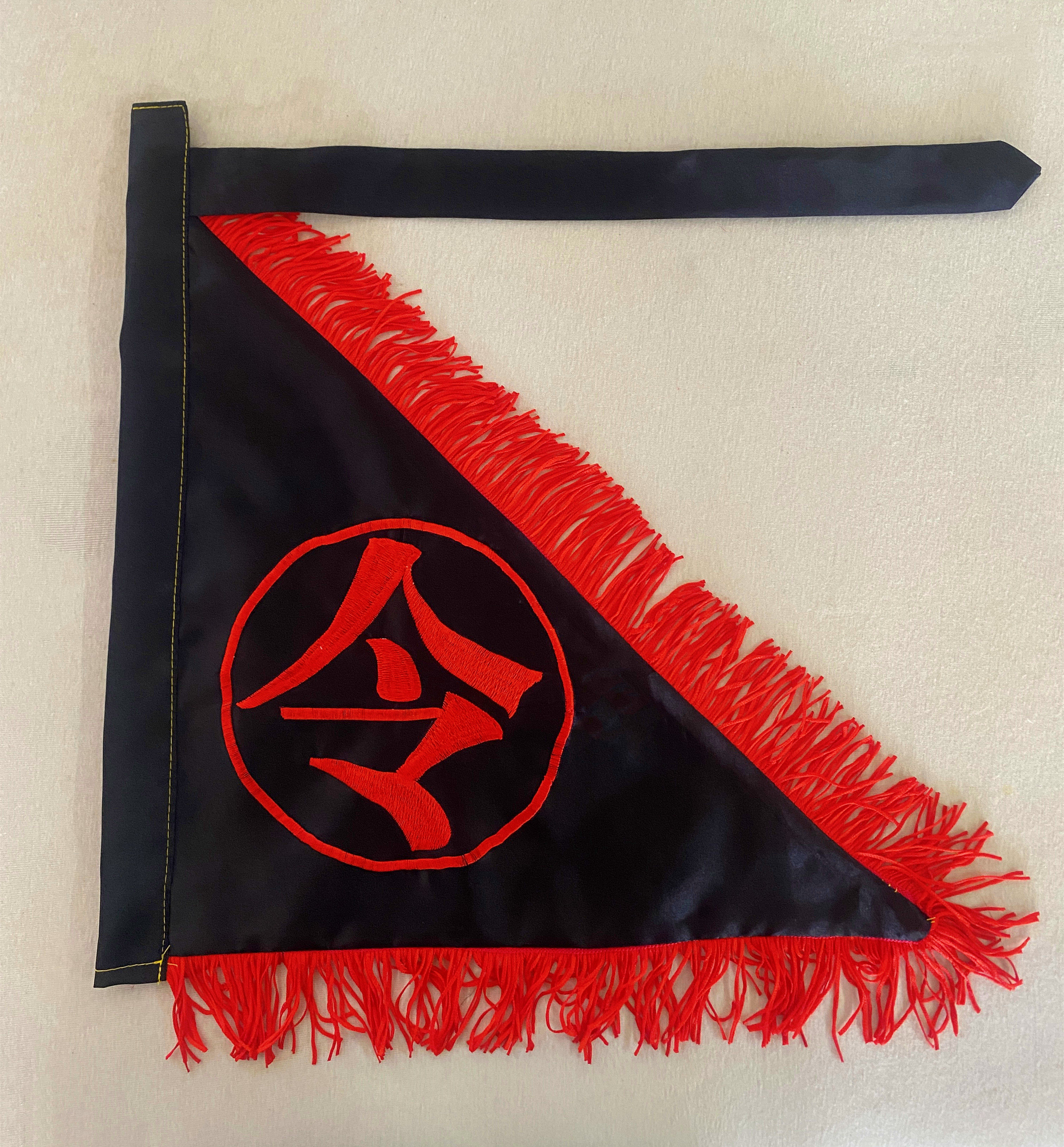 刺绣令旗定制五行五营旗神坛道坛法坛堂口令旗流苏旗道具旗苏绣