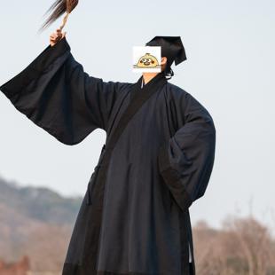 华韵坊【定制】斜纹灯芯绒 大袖全包边 春秋季 抗皱 道裝