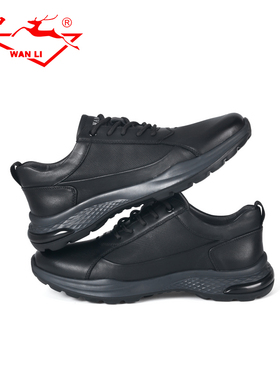 万里新款舒适系带单鞋日常通勤休闲运动鞋百搭圆头低帮鞋HGT1111