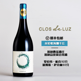 CHILE葡萄酒年鉴90分 RP90 LUZ智利露滋酒庄水轮歌海娜干红葡萄酒