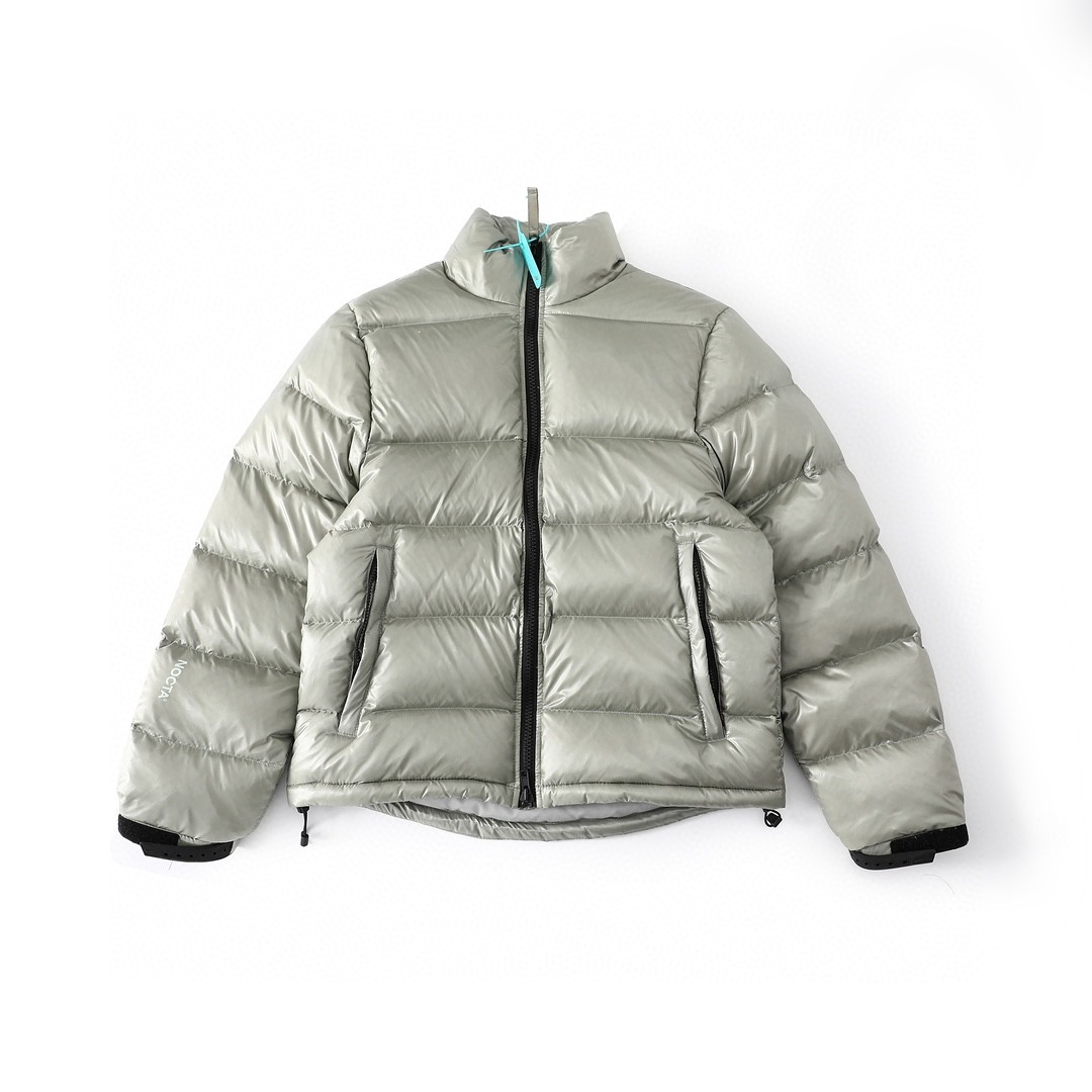 thumbnail for FCG American Drake male duck style co-branded solid color three-dimensional logo versatile short down jacket Wang Yibo is the same style