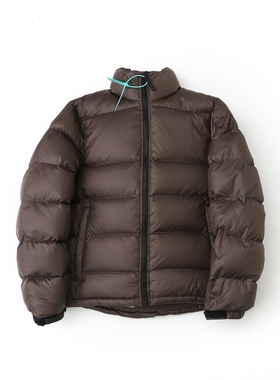 FCG＆FW25联名Drake公鸭风格Sunset Puffer Jacket纯色立领羽绒服