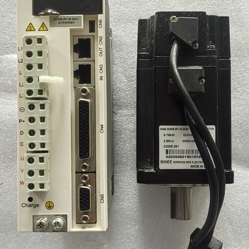 议价正弦SINEE伺服成套，EA180‑4R8‑2A驱动器 +
