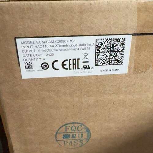议价台达伺服电机ECM-B3M-C20807RS1,ASD-B3