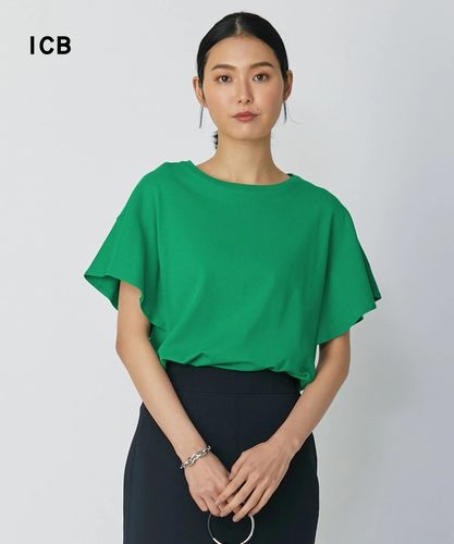 纯棉圆领套头针织短袖衫商场同款