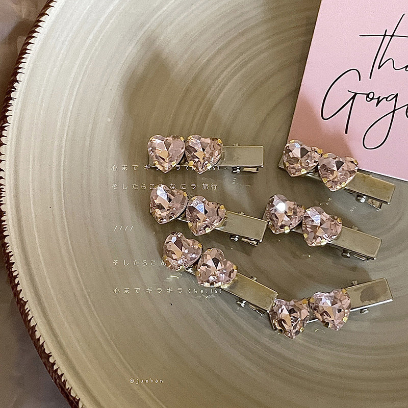 粉钻亮闪闪的bling水钻爱