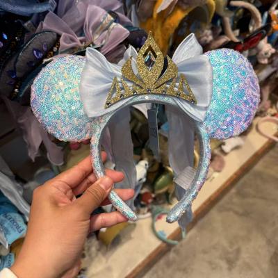 香港迪士尼冰雪奇缘艾莎发箍