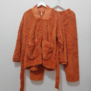 M-XL码乌拉拉公主睡衣 女 秋冬 泡芙绒家居服睡衣套装