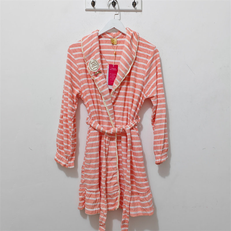 M-L码特价清仓 芬腾睡衣 春秋款 女 中长款毛巾料睡袍浴袍家居服,女士内衣/男士内衣/家居服,睡袍/浴袍,淘宝优惠券,粉丝福利购,淘宝优惠卷