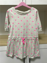 特价清仓 美国卡特正品carters 时尚休闲短袖连衣裙女童