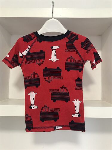 2-4T外贸原单卡特carters童装 男童短袖 夏款 卡通纯棉短袖上衣