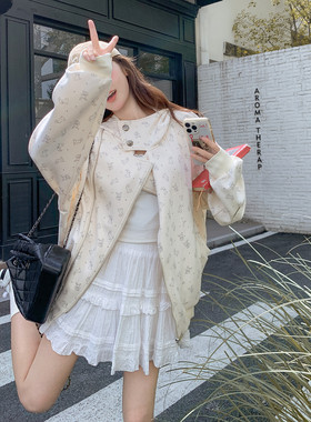 2025新款秋装独家定制双拉链兔兔印花卫衣外套2D009-2587P175K248