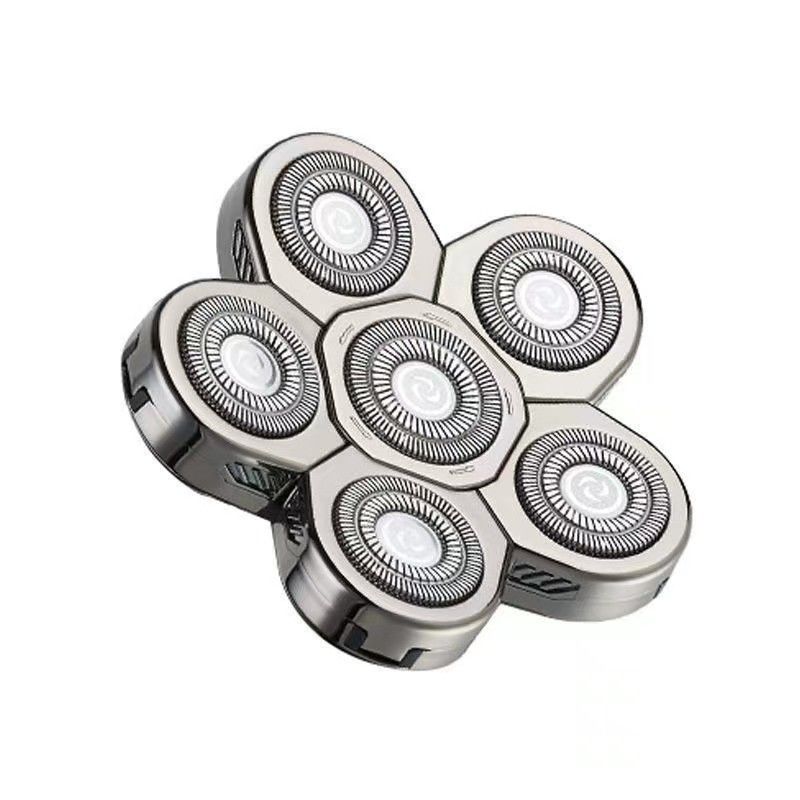 配件备用刀头六刀头剃光头神器五刀头通用七刀头剃须光头九刀头