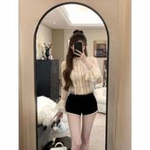 财阀千金穿搭高级绝美花边气质甜美减龄衬衫 YUNYE云野 法式 上衣女