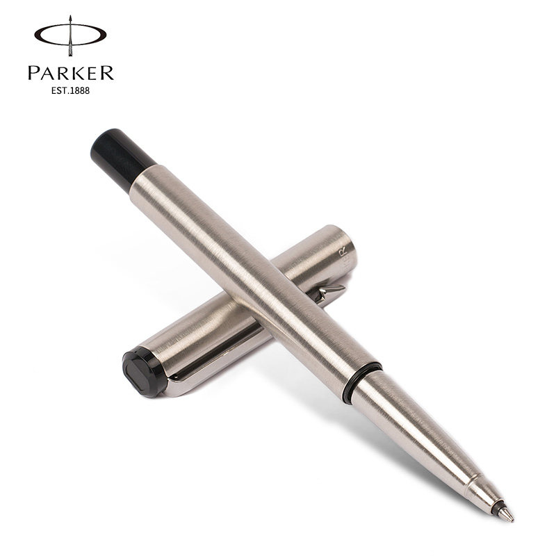 PARKER PARKER 서명 펜 공식 주력 카운터  WEIYA 강철 볼 볼펜 비즈니스 사무실 남성 및 여성 학생을위한 고급 선물 선물 서예 서명 펜 생일 졸업 선물 맞춤형 조각