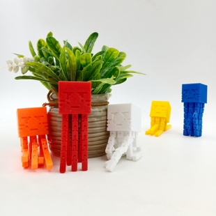 3d打印游戏我的世界周边幽灵触手模型跨境爆款儿童过家家玩具摆件