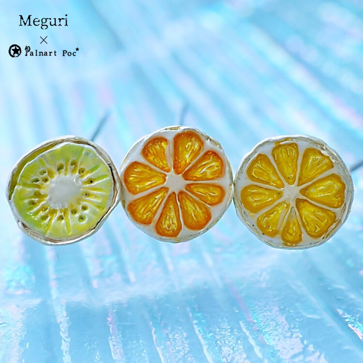 Palnart poc日系水果橙子柠檬猕猴桃多耳洞套装个性少女耳钉耳环,饰品/流行首饰/时尚饰品新,耳环,淘宝优惠券,粉丝福利购,淘宝优惠卷