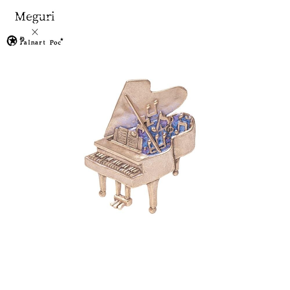 巡meguri精品Palnart Poc子品牌HOFMUSICA三角钢琴胸针音符乐器