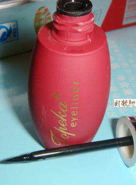 TOPEKA EYELINER 托皮卡/柔顺眼线液/防水不晕染/硬头/4.5g