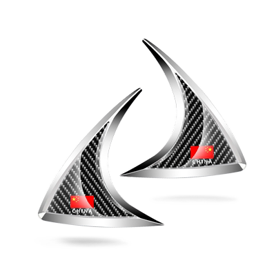 汽车改装车标3D立体金属车贴大众奔驰叶子板装饰贴划痕贴尾标