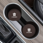 适用22款 用品车载防滑减震杯垫 丰田皇冠陆放水杯垫汽车内饰改装