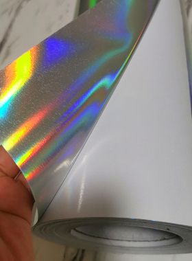 双面镭射银金拉丝镜面装饰v家具翻新防水自粘金箔即时贴纸广告刻