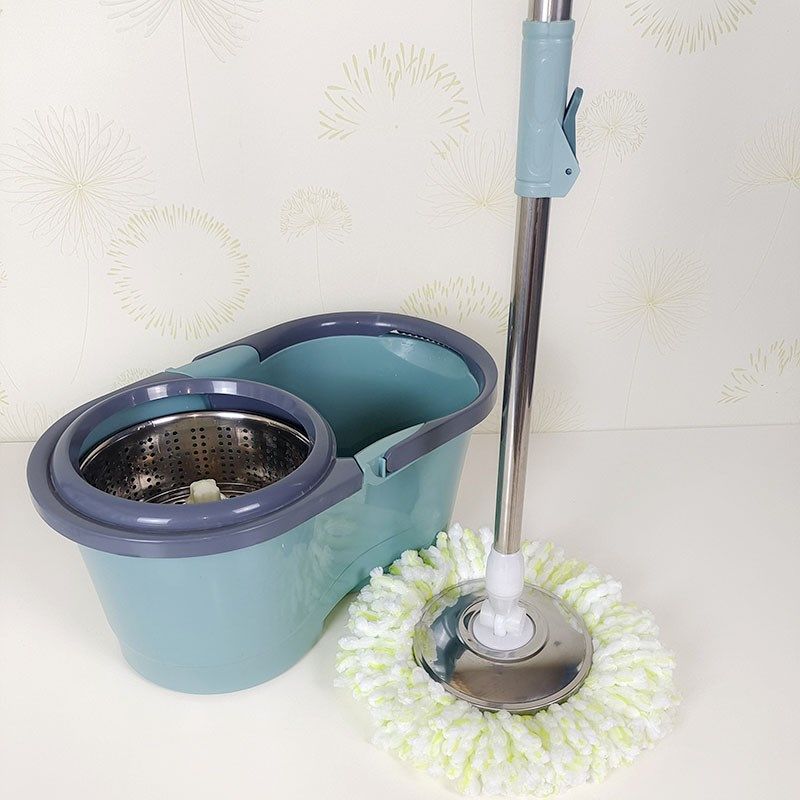 家用旋转拖把桶免手洗擦地拖布杆手E压旋转不锈钢脱水篮拖把桶旋,家庭/个人清洁工具,旋转拖把,淘宝优惠券,粉丝福利购,淘宝优惠卷