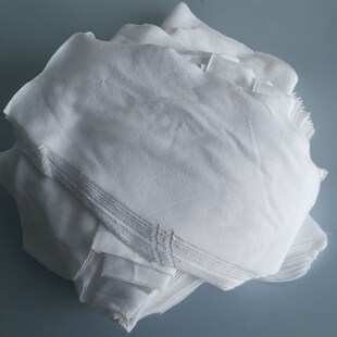 纯棉擦机布擦色布白n色工业布料碎布吸水吸油清洁布头制衣厂边角