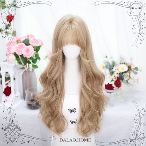 大佬家假发lolita长卷发「爱神」日系仿真二次元自然全头套发套