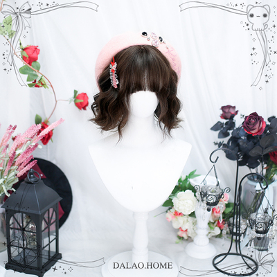 大佬家lolita假发二次元短卷发