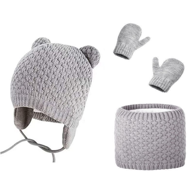 帽子手套CC套装21亚马逊组合手年