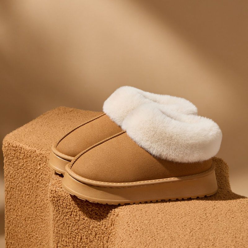 靴女新款靴加厚冬季加绒2025棉鞋