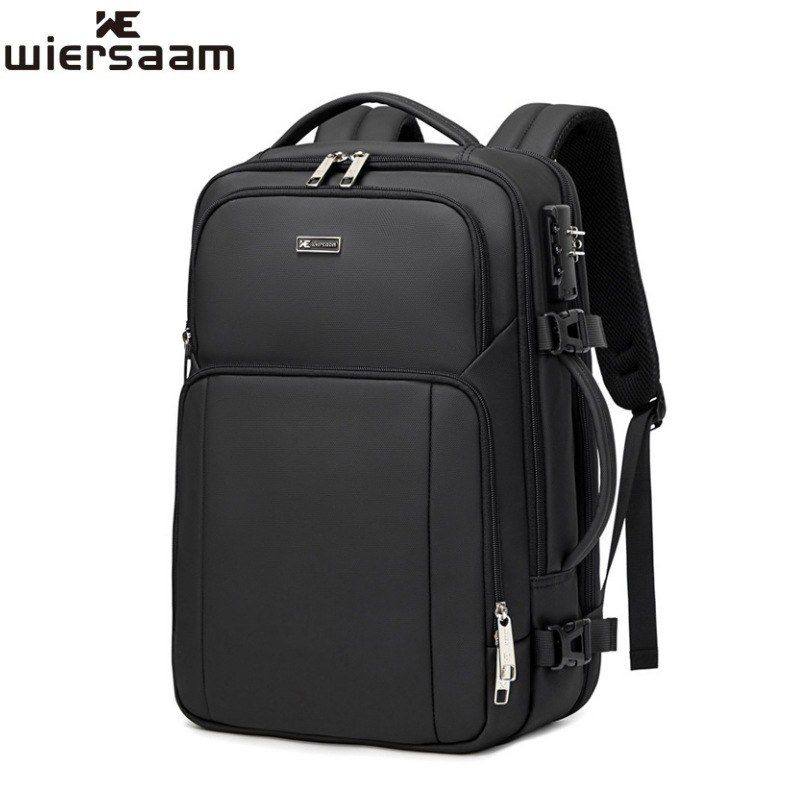 新高档商务背包男士高级感防水双肩包大容量出差多功能防盗电脑包
