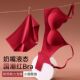 2032奶嘴内衣鸿运系列本命年红色无痕内衣套装 女小胸性感聚拢文胸