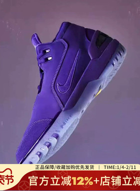 耐克男鞋AIR ZOOM GENERATION詹姆斯1复刻运动篮球鞋FJ0667-500