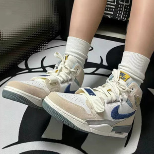 耐克女鞋Air Jordan AJ312蛇年限定高帮复古运动休闲鞋DQ5348-141