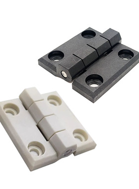 HHPSJ6-/HHPSJ8- HHPSJ845-B W 树脂蝶形铰链 黑色尼龙合页HFC06