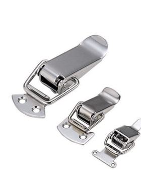 PKWS1/2/3/4 不锈钢弹簧卡 304搭扣箱扣锁扣门扣 PKBSA C-PKBS1/2