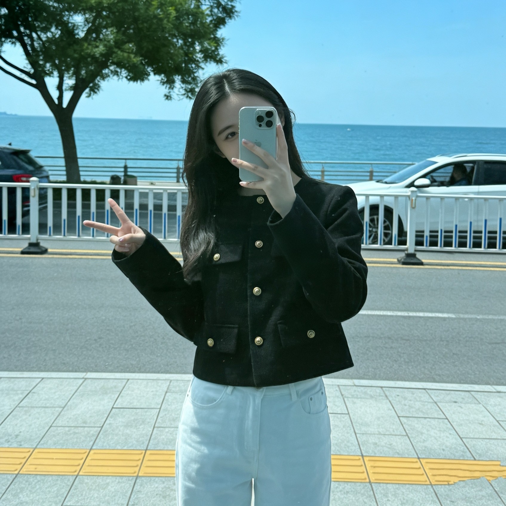 小香风短款外套2026春季新款女装圆领气质休闲西装长袖修身型上衣