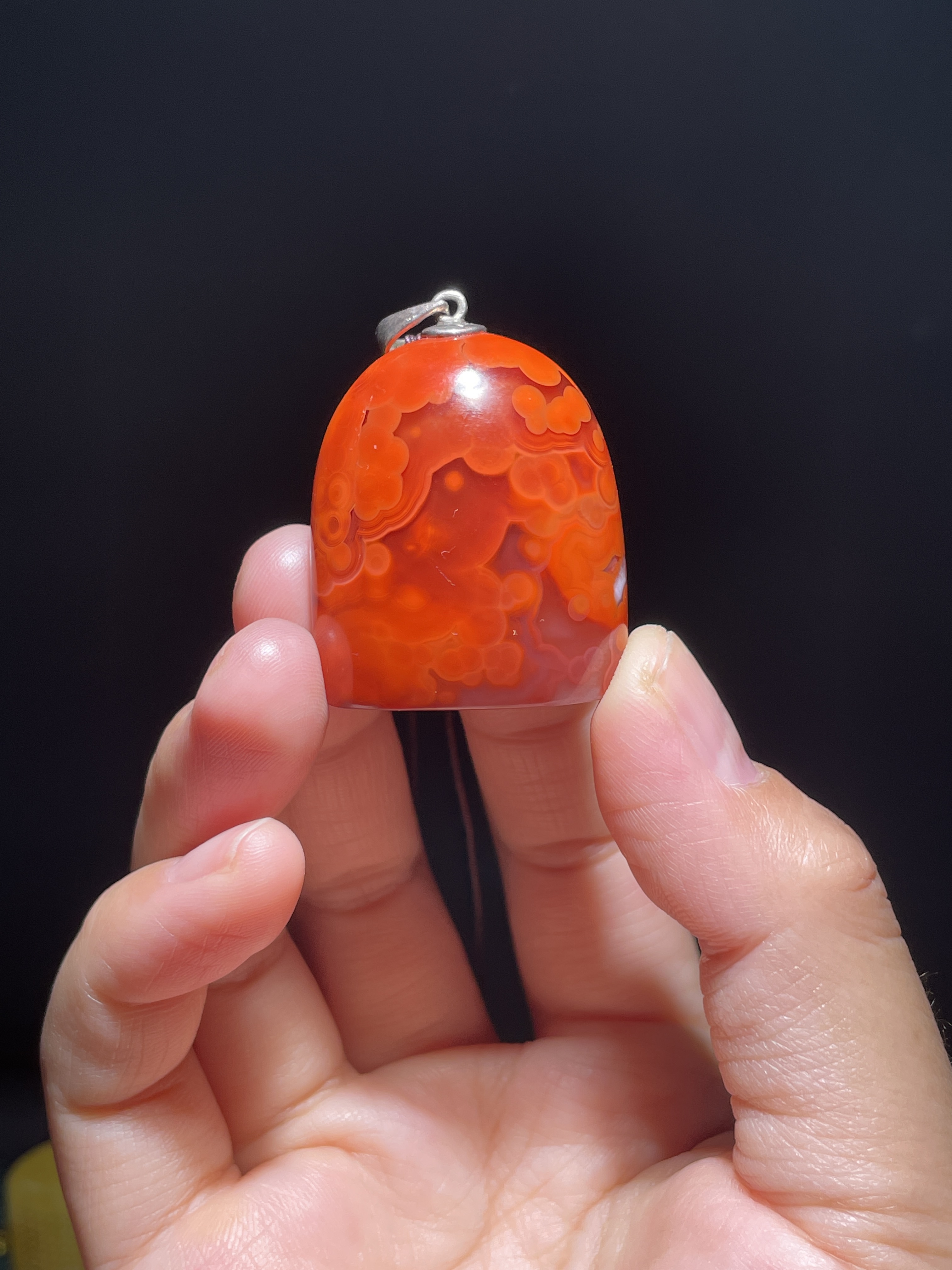 天然南红 特色印章 小挂坠吊坠