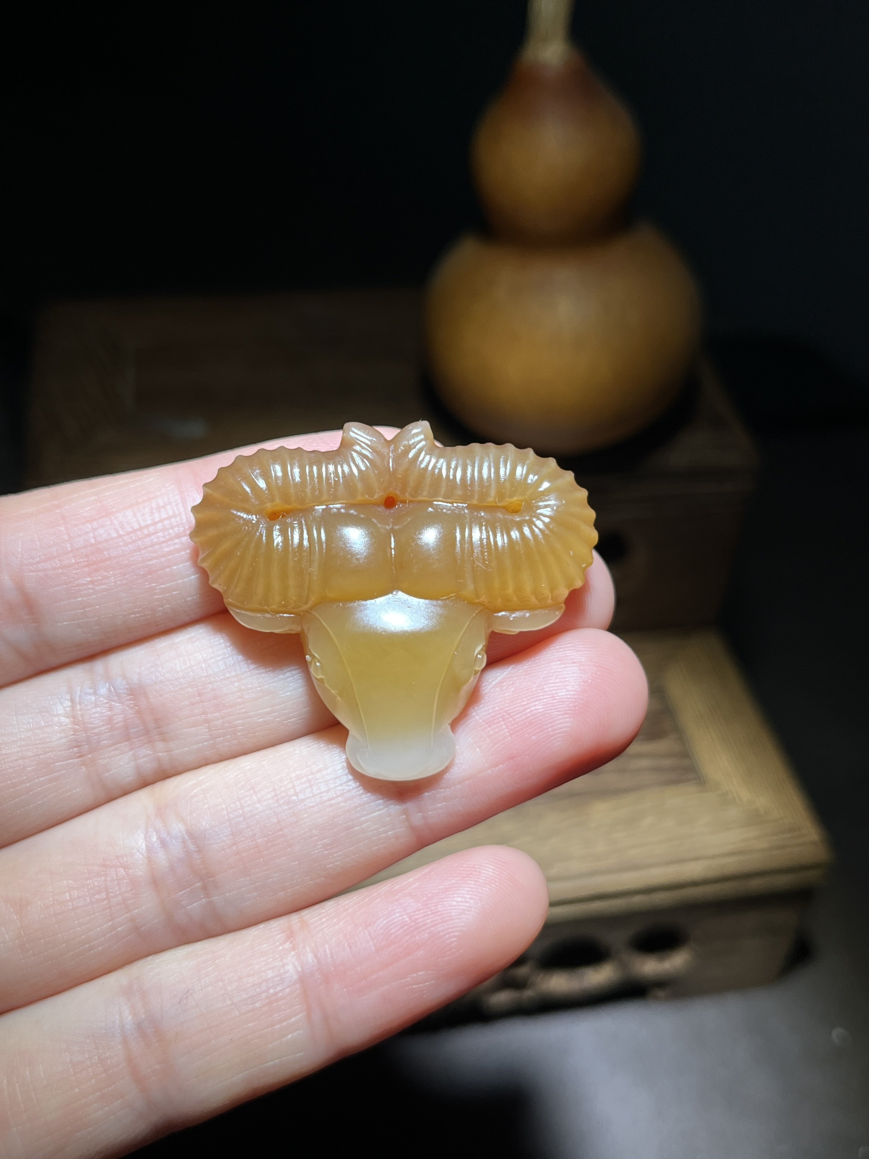 新疆且末糖白料 过灯镶嵌品质