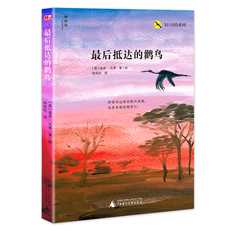 神秘岛 飞行历险系列 最后抵达的鹳鸟 圭多孔蒂 著  广西师范大学出版社