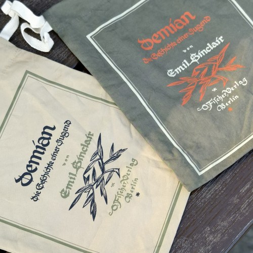 【新品上新！】黑塞《德米安》封面复刻护书袋   阅读搭子  送礼 礼物  广西师范大学出版社