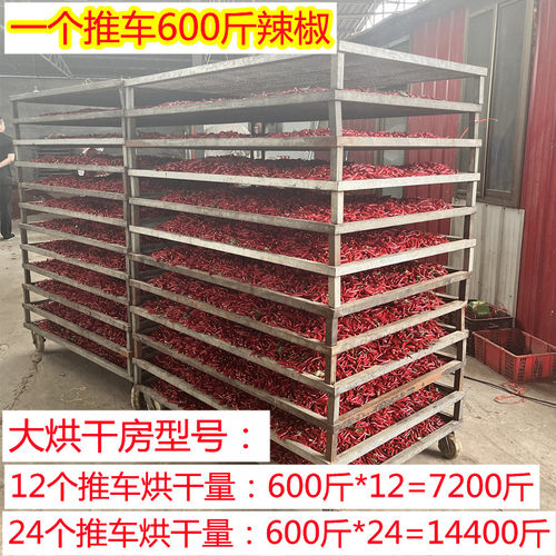 红辣椒大型烘干房小型烘干机商用临汾周口安阳上门安装免费设计