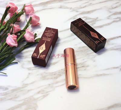 现货Charlotte Tilbury kissing CT 哑光滋润唇膏口红walk first